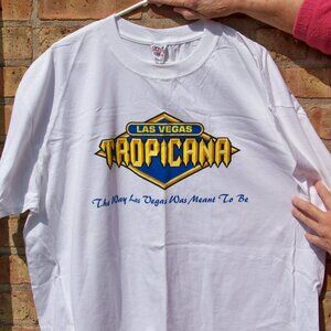Las Vegas Tropicana Casino Shirt, Size XL